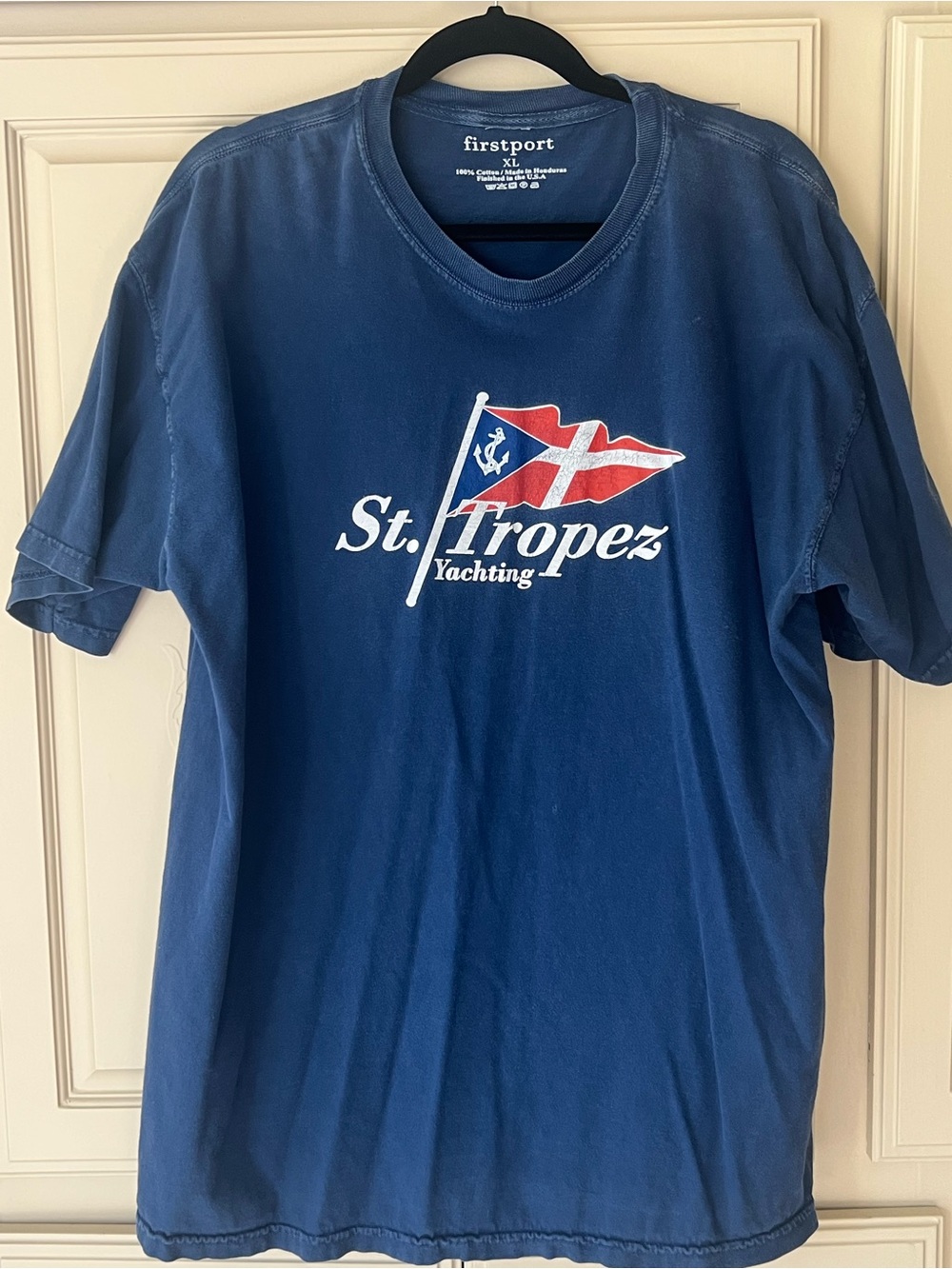 firstport St. Tropez Yachting Short Sleeve Tee - Navy